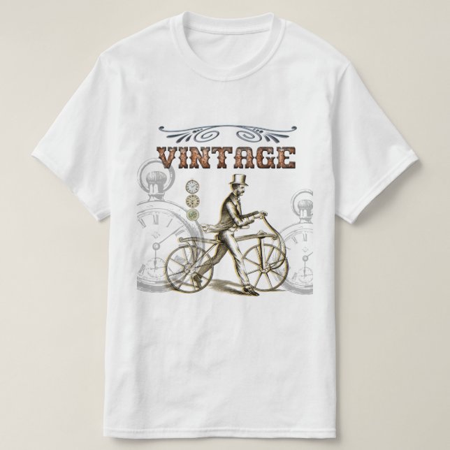 Vintages Design T-Shirt (Design vorne)