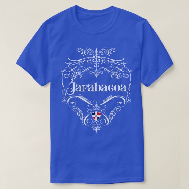 Vintages Design von Jarabacoa 1 T-Shirt (Design vorne)