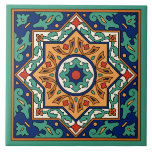 Vintages Design von Malibu-Keramiken Fliese