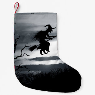 Vintages Design zu Halloween Kleiner Weihnachtsstrumpf