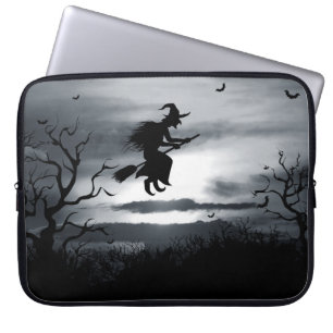 Vintages Design zu Halloween Laptopschutzhülle