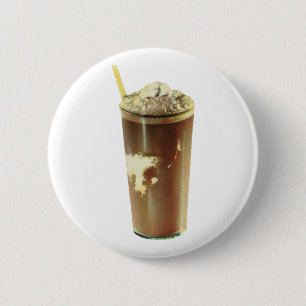 Vintages Dessert, Schokoladeschüttler und gepeitsc Button