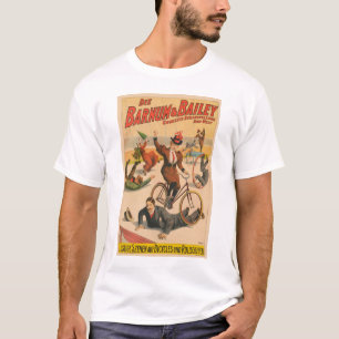 Vintages deutsches Zirkusposter der Künstler, 1900 T-Shirt