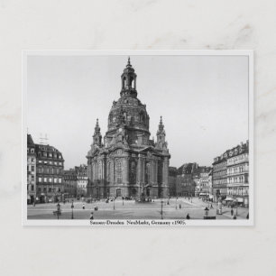 Vintages Deutschland 1905 Obere Straße Dresden, Sa Postkarte