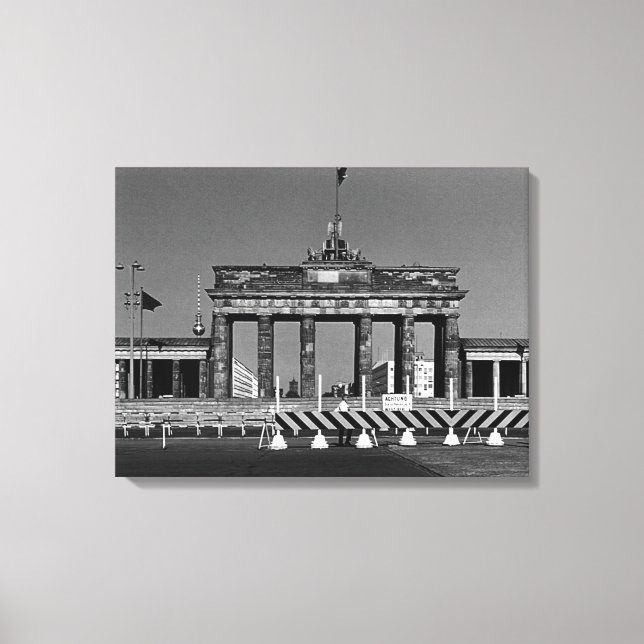 Vintages Deutschland Berlin Brandenburg Leinwanddruck (Vorderseite)