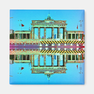 Vintages Deutschland Berlin Brandenburg Magnet