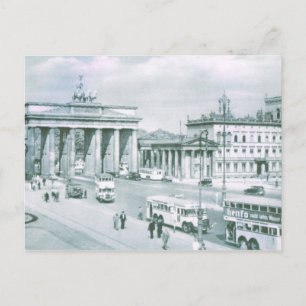 Vintages Deutschland, Berlin Brandenburger Tor Postkarte