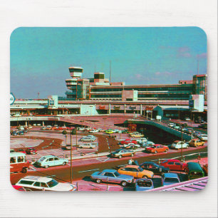 Vintages Deutschland Berlin Der Flughafen Tegel Mousepad