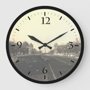 Vintages Deutschland Berlin Die 17. Juni Straße Gr Große Wanduhr