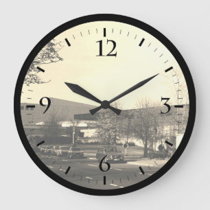 Vintages Deutschland Berlin Neue Nationalgalerie G Große Wanduhr