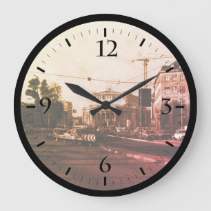 Vintages Deutschland - Großuhr Große Wanduhr