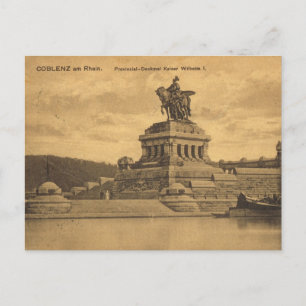 Vintages Deutschland, Koblenz am Rhein Postkarte