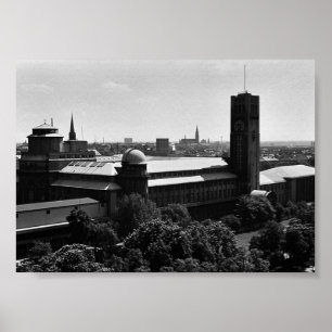 Vintages Deutschland München Deutsches Museum Poster