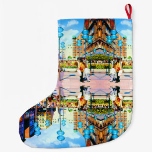 Vintages Deutschland München Towngate Karistor Großer Weihnachtsstrumpf