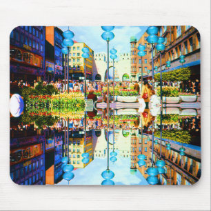 Vintages Deutschland München Towngate Karistor Mousepad