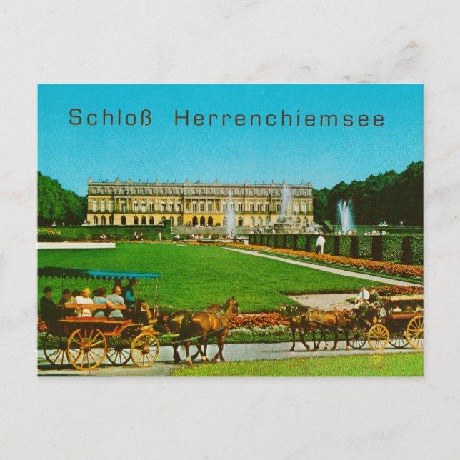 Vintages Deutschland Postkarte (Vorderseite)
