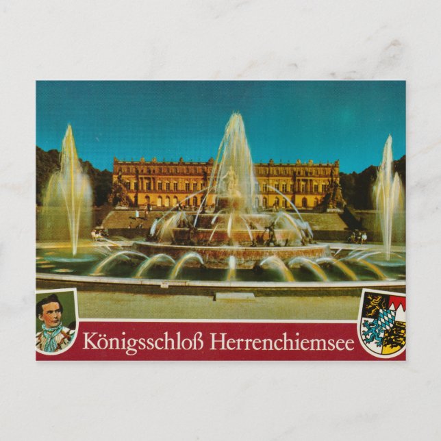 Vintages Deutschland Postkarte (Vorderseite)