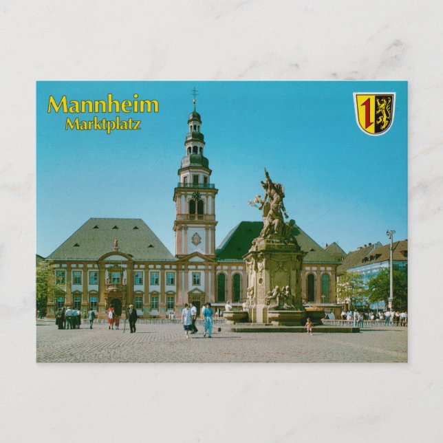 Vintages Deutschland Postkarte (Vorderseite)