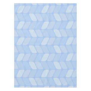 Vintages Diagonal Rectangle Baby Blue Tischdecke