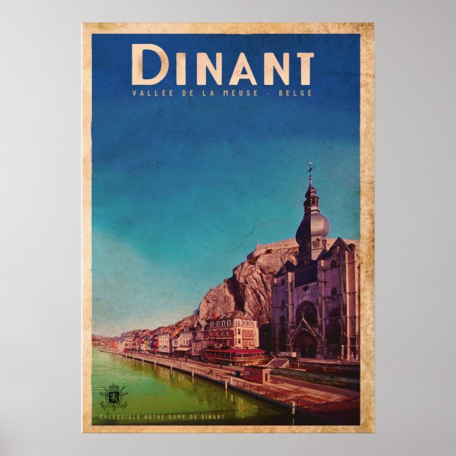 Vintages Dinant Travel Poster (Vorne)