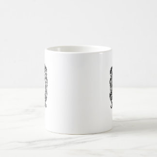 Vintages Diner in antiken Rahmen Kaffeetasse