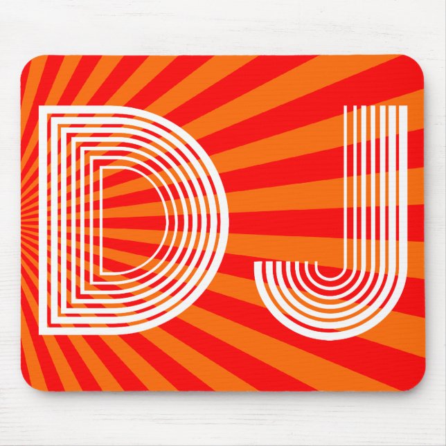 Vintages DJ Mousepad (Vorne)