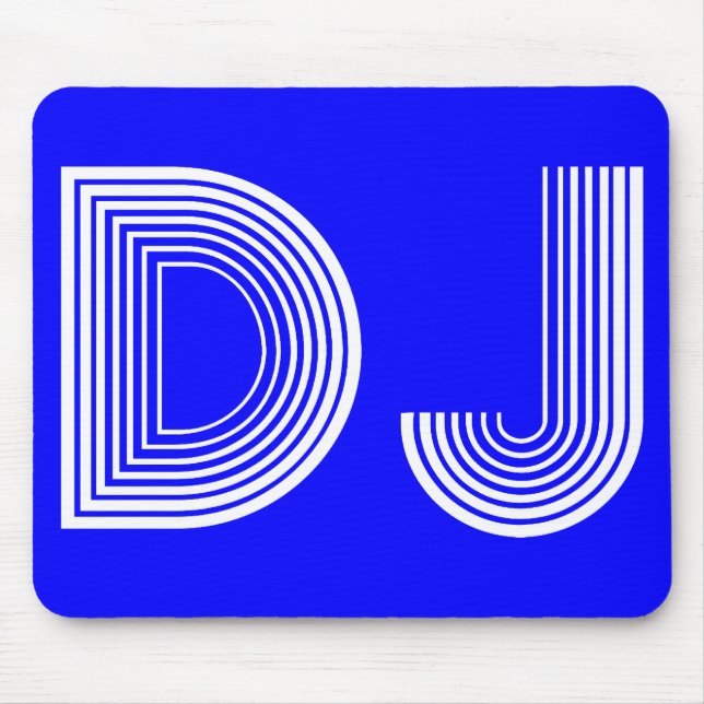 Vintages DJ Mousepad (Vorne)