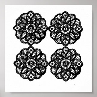 Vintages Doily Poster