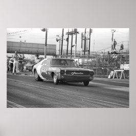 Vintages Drag Racing - Javelin1 Funny Car 1969 Poster