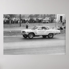 Vintages Drag Racing - Slaton Shaker Chevelle A/FX Poster