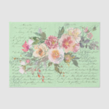 Vintages Drehbuch mit Rosa und Weiß