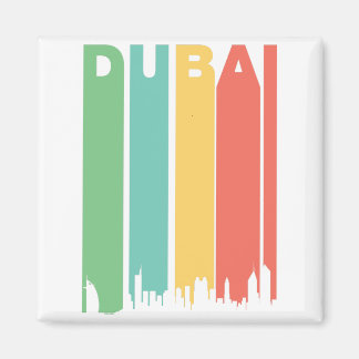 Vintages Dubai Cityscape Magnet
