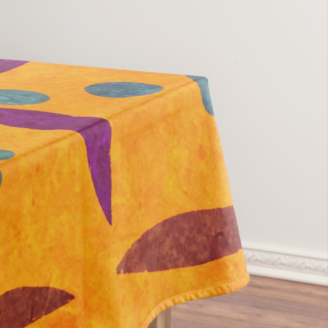 Vintages, einfaches Tabletten Tischdecke (Beispiel)