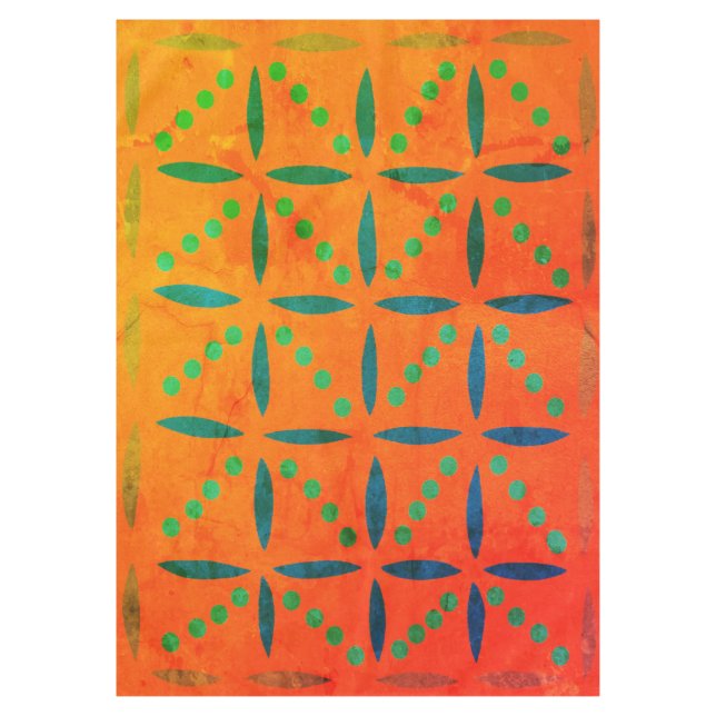 Vintages, einfaches Tabletten Tischdecke (Vorderseite)