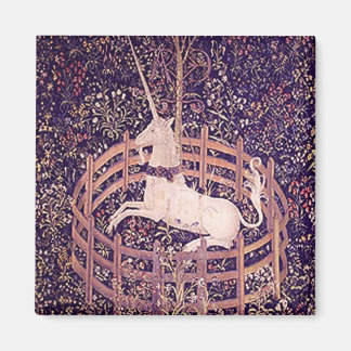 Vintages Einhorn in Gefangenenband Magnet