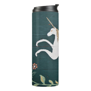 Vintages Einhorn Thermosbecher