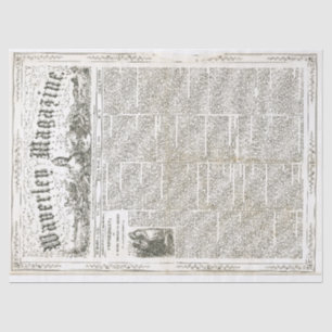 Vintages Eintagsfliegen Decoupage Papier
