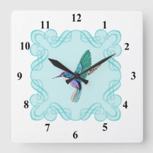 Vintages Elegant Hummingbird