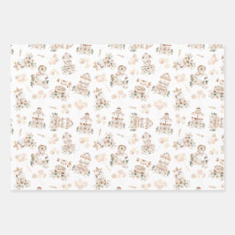Vintages Elegant | Little Princess Baby Shower Geschenkpapier Set