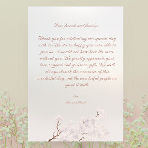 Vintages Elegant Pearl Romance Dankeschön Card Dankeskarte