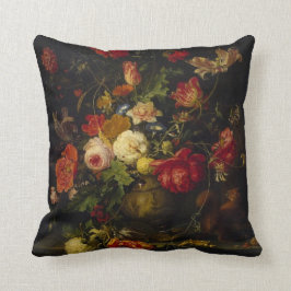 Vintages elegante Kunst-mit Blumenkissen Kissen