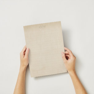 Vintages, elegantes, altes Papier