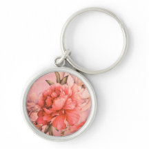 Vintages elegantes Miniatur-Blume-Malerherz