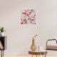 Vintages elegantes rosafarbenes Muster für Lila Ro Poster (Living Room 3)