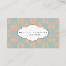 Vintages elegantes visitenkarte