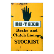 Vintages Emailunterschreiben.