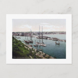 Vintages England in den 1890er Jahren Postkarte