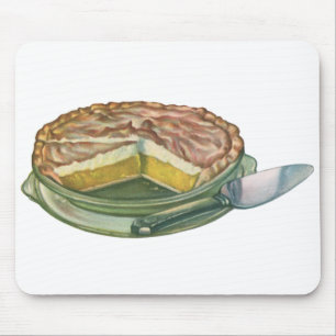 Vintages Essen, Lemon Meringue Pie Dessert Mousepad