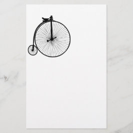 Vintages Fahrrad Briefpapier