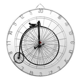 Vintages Fahrrad Dartscheibe